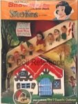Hasbro 1967+ Storykins Vintage Dolls Identified USA 10 1967 Hasbro or Palitoy Storykins #8713 Snow White and 7 Dwarf dolls