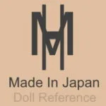 Hasegawa Gangu Seisakusho doll mark MH made in Japan
