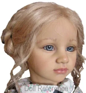 1986 Annette Himstedt Barefoot Children series Ellen doll 26" tall