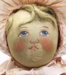 1904 Horsman Babyland Rag cloth doll 13" tall
