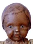 1914 Horsman Topsy doll 14"