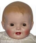 Horsman Antique Dolls 1920s Identified USA 4 1924 Horsman Baby Darling doll 25" tall face