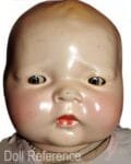 Horsman Antique Dolls 1920s Identified USA 6 1924 Horsman Tynie Baby composition head doll 15" tall