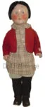 Horsman 1920s Antique Dolls Identified USA 9 1928 Horsman Ella Cinders doll 18" tall