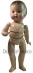 Horsman 1920s Antique Dolls Identified USA 10 1929 Horsman Boots doll 14" tall