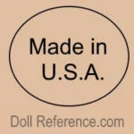 Mary Hoyer, Richwood doll mark Made in USA inside circle