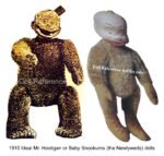 1910 Ideal Mr. Hooligan, Baby Snookums dolls