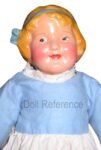 1912 Ideal Naughty Marietta doll 14" tall