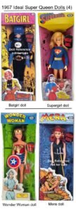 1967 Ideal #9851 Super Queen dolls