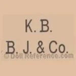 B. Illfelder doll mark KB BJ & Co