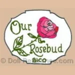 B. Illfelder doll mark Our Rosebud BICO label