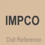 I-K American USA Doll Makers & Marks Information 3 Imperial Crown Toy Company doll mark IMPCO