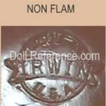 Irwin doll mark non-flam Irwin USA