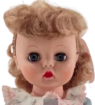 1960s Kaysam-Jolly Toys Girl doll 18" tall