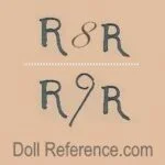 Jumeau doll mark R8R