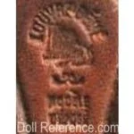 Jumeau doll shoe mark Louvre Bebe symbol Modele Depose
