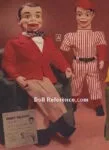 Juro Novelty 1953+ Ventriloquist Dolls, Dummies Identified USA 9 1975 Juro Danny O'Day ventriloquist doll