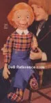 Juro Novelty 1953+ Ventriloquist Dolls, Dummies Identified USA 11 1975 Juro Otis O'Brian ventriloquist doll