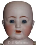 ca. 1920s K and K bisque shoulder head 21" doll