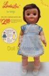 1962 Kellogg's Linda Lou doll 8-10" tall