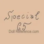 Kley & Hahn doll mark Special 65