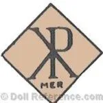 I-K American USA Doll Makers & Marks Information 11 Konroe doll mark KP