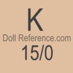 Kreuger doll mark K 15/0