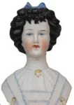 Limbach Porzellanfabrik 1893+ Antique Bisque Dolls, Marks German 2 1911 Limbach doll mold 8552 Irish Queen Parian shoulder head doll