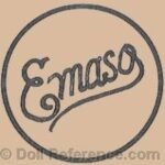 L-O German Antique Doll Makers and Marks Information 4 Ernst Maar doll mark Emaso
