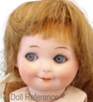 1925 Marseille doll mold 253 Nobbi Kid googly eyes