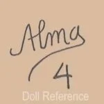 Armand Marseille 1884+ Antique Bisque Doll Marks, Mold Numbers German 20 Marseille doll mark Alma