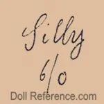 Armand Marseille 1884+ Antique Bisque Doll Marks, Mold Numbers German 26 Marseille doll mark Lilly