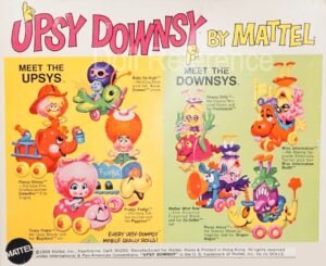 1970 Mattel Upsy Downsy vintage dolls
