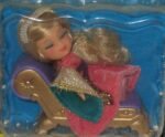 Mattel 1968 Vintage Kiddles Storybook, Sweetheart, Chitty Bang Dolls USA 1 1968 Mattel Liddle Kiddles Storybook #3527 Sleeping Biddle doll