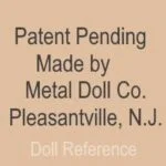 Metal 1861+ Antique Doll Makers Brand Names Identified 13 metal doll company doll mark