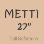 House of Metti doll mark METTI