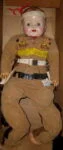 1950s Mollyes Tonto doll 28"