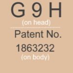 M-R British, English Doll Makers and Marks 2 Nunn & Smeed doll mark G 9 H, Patent No. 1863232