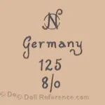 Oberender doll mark 125 NO Germany