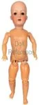 Gebruder Ohlhaver 1912+ Antique Bisque Revalo Dolls German 2 ca. 1920 Gebruder Ohlhaver doll mold 150 composition jointed body 21"