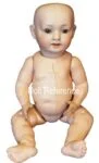 Gebruder Ohlhaver 1912+ Antique Bisque Revalo Dolls German 3 1920s Gebruder Ohlhaver doll mark 22 X baby doll 12"