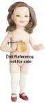 Jeanne Orsini Dolls or Kiesewetter Antique Dolls 5 1920 Jeanne Orsini doll mold 41 Didi all bisque doll 5" tall