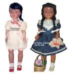 Paris Doll Company 1922-1956+ Antique to Vintage Dolls Identified USA 6 1952 Paris Doll Company Rita Walker Black doll, 24 or 28"