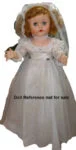 1954 Paris Doll Rita Bride walking doll 28"