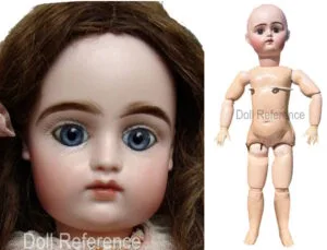 1890s Pintel & Godchaux bebe doll  19" tall mark PG 10