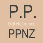 Plastic Products doll mark PP, PPNZ