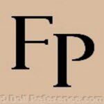 M-R British, English Doll Makers and Marks Information 5 Frank Popper doll mark FP