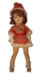 Earle Pullan 1945+ Dolls Canada 5 1950 Earle Pullan Skating Queen composition 18" doll