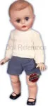 Earle Pullan 1960s Vintage Dolls Identified Canada 5 1960 Earle Pullan Bobby 20" boy doll
