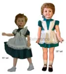 Earle Pullan 1960s Vintage Dolls Identified Canada 7 1960 Earle Pullan Miss Lucky Green Stamps 15 & 35" dolls